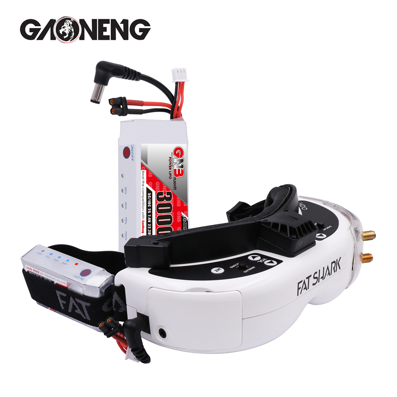 1/2/3/4/5PCS GNB 2S 7.4V Lipo  - огляд і ціна Skyzone Sky04X Pro Oled Fpv Goggles